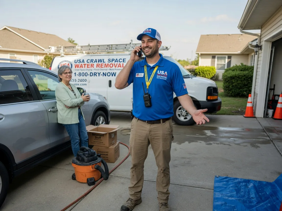 Crawl Space Water Removal Leslie, MO FAQs